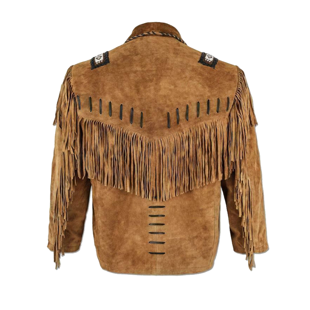 Classic Western Suede Fringe Jacket
