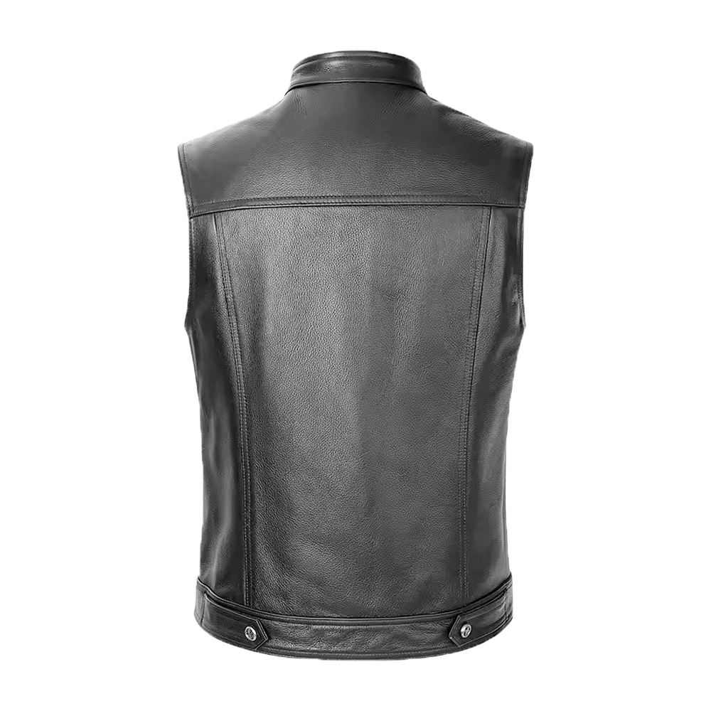 Patchwork Embroidery Leather Vest
